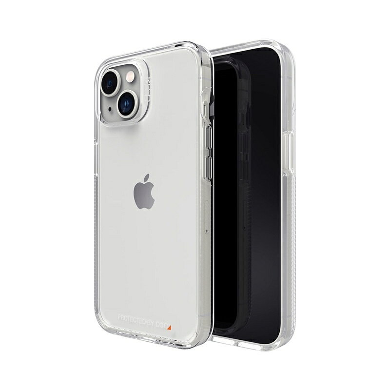 強強滾 Gear4【iPhone 14 6.1吋】D3O® Crystal Palace 水晶透明-抗菌軍規防摔保護殼