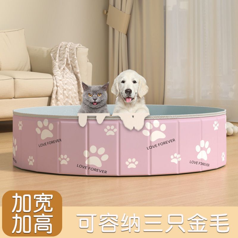 池PVC可折疊浴盆狗狗洗澡盆寵物用品貓狗洗澡池游泳池廠家182YJ 公司貨
