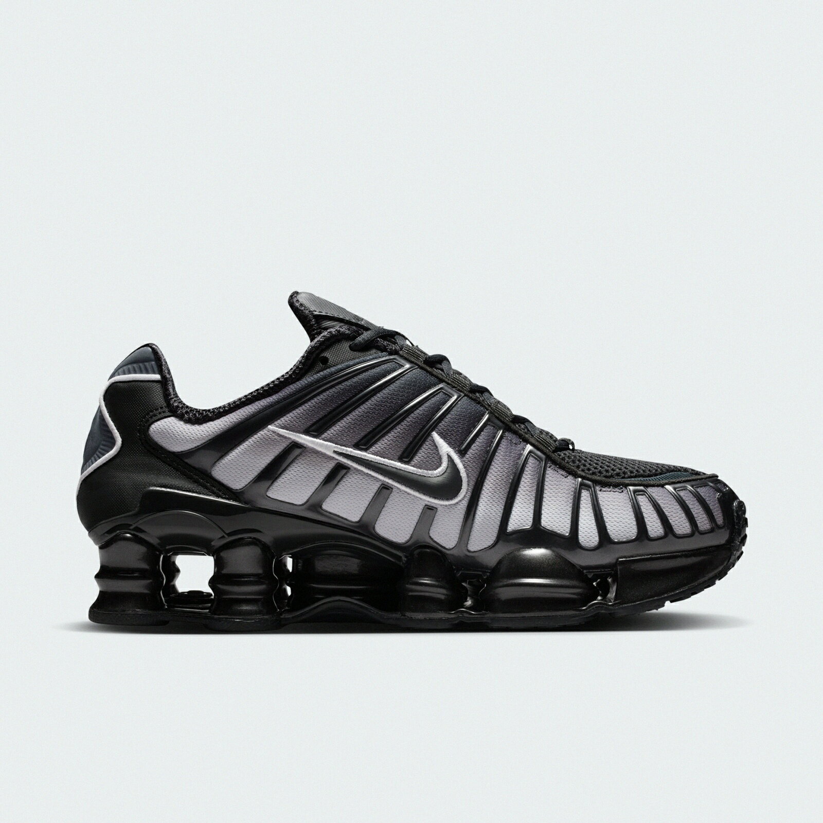 Nike 休閒鞋 Wmns Shox TL Fade 女鞋 黑 白 漸層 彈簧鞋 IH1336-002