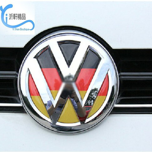現貨 VW LOGO 前車標〈 德國立體水晶浮標〉車頭標誌 polo golf tiguan Beetle 沂軒精品A0262 3