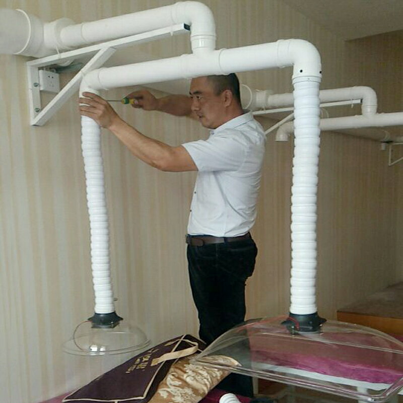 {保固一年 可打統編九葉風艾灸排煙系統養生館排煙管罩家用吸煙神器排艾器抽煙機設備 3