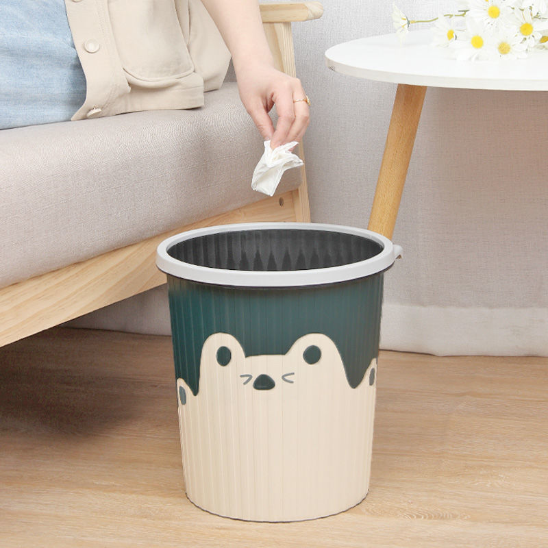 垃圾桶家用可愛少女兒童臥室客廳創意北歐風ins廚房衛生間大號筒