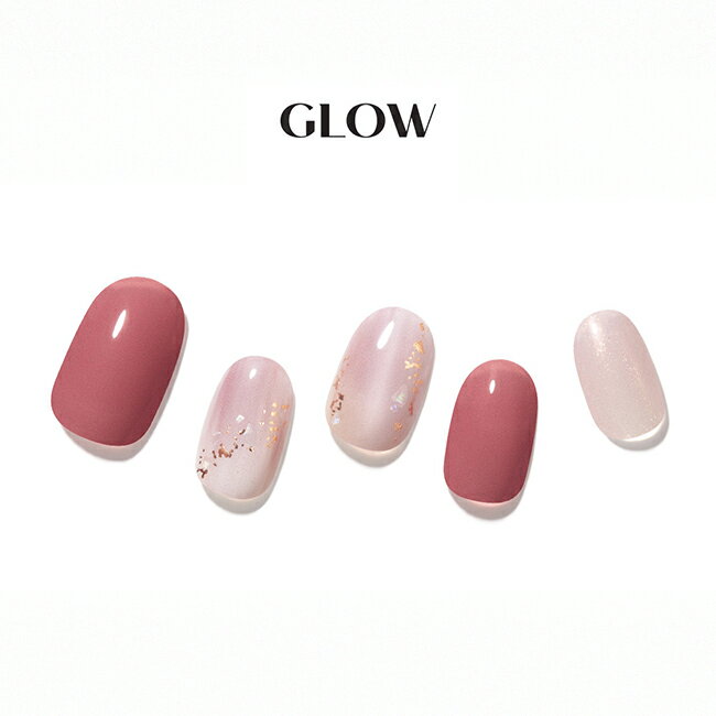 Dashing Diva Glow 薄型凝膠美甲貼-搖滾玫瑰