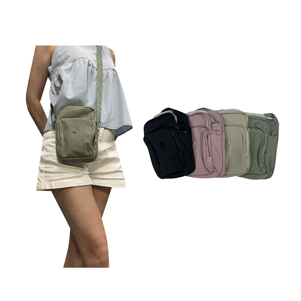 ~雪黛屋~MARTINCOCK 斜背超小隨身7.5吋手機大齒耐用拉鍊二主袋+外袋共三層MW1907