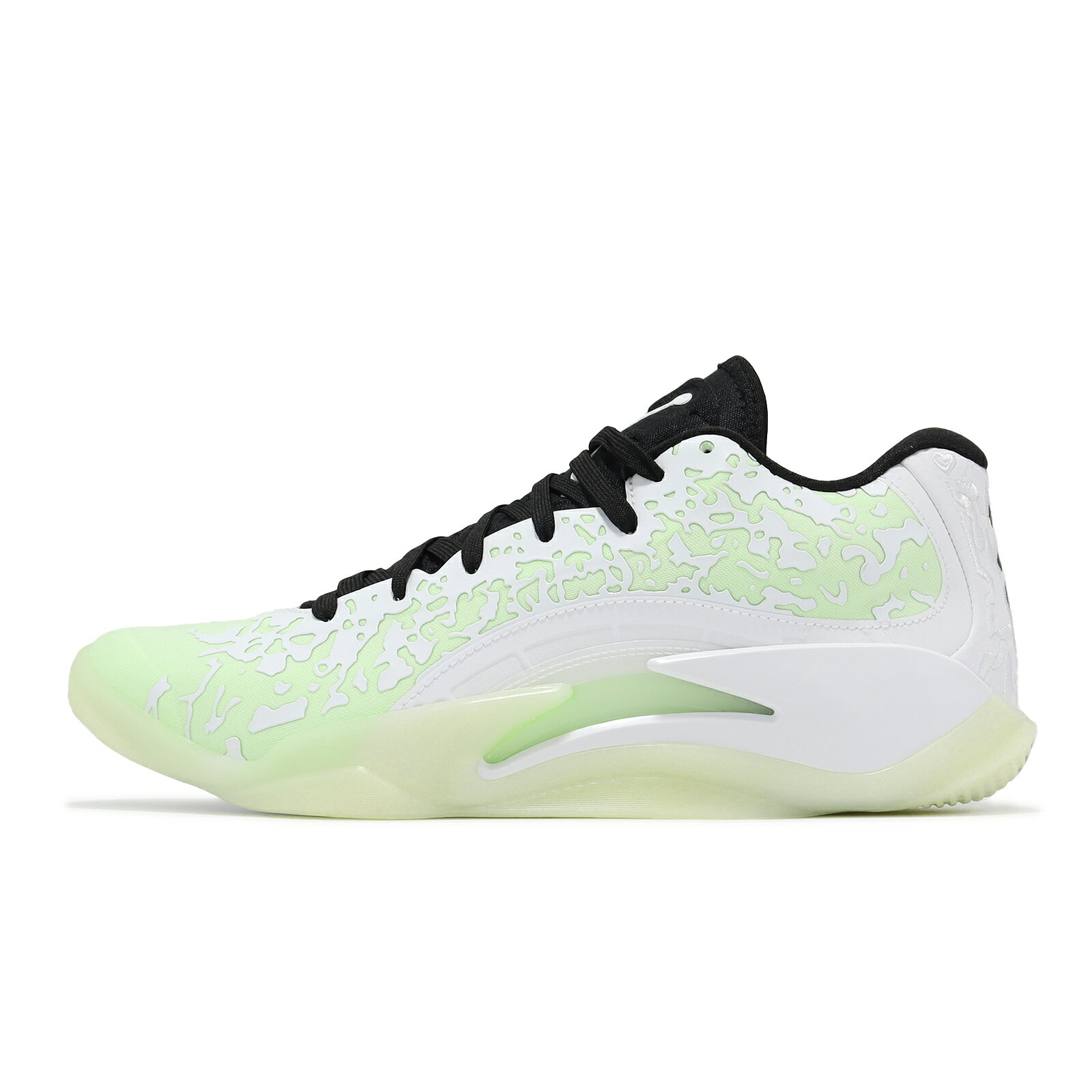 Nike 籃球鞋 Jordan Zion 3 PF 男鞋 螢光綠 白 胖虎 錫安 3代 氣墊 DR0676-110