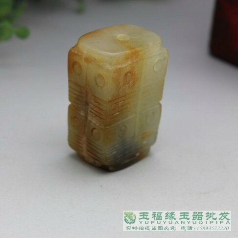 仿古玉把件仿老岫玉玉琮老玉勒子古代玉擺件仿古手玩件古玉器批 | 協貿國際日用品生活3館 | 樂天市場Rakuten