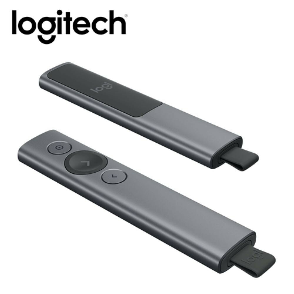 【logitech 羅技】SPOTLIGHT簡報器-質感灰【三井3C】