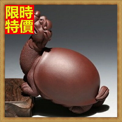 茶寵紫砂擺件茶玩-長頸魚龍名件茶具配件68ae41【獨家進口】【米蘭精品】