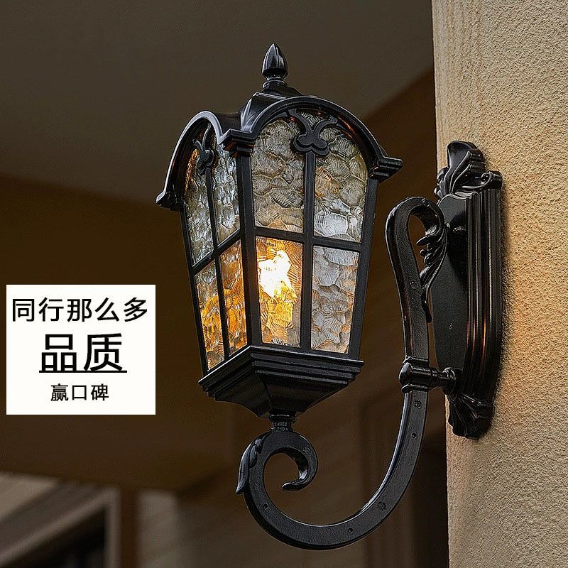 工廠現貨 【附發票】免運 壁燈 戶外壁燈 防水燈 庭院燈 別墅燈 美式田園外窗壁燈家用庭院燈歐式別墅陽臺壁燈防水室外戶外壁燈特惠/快速出貨 開立發票 全館八折 h1031