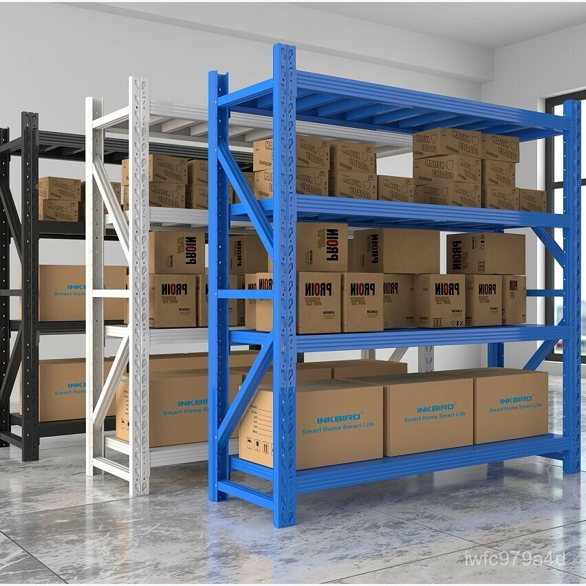 【廠家直銷】倉儲貨架置物架多層倉庫重型展示架快遞超市架子家用儲藏室收納架