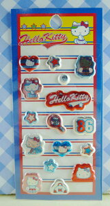 【震撼精品百貨】Hello Kitty 凱蒂貓 KITTY立體貼紙-打球 震撼日式精品百貨