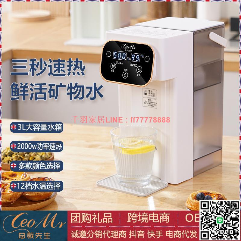 【千羽家居】跨境過濾式飲水機便捷式即熱飲水機小型速熱燒水壺泡茶沖奶直飲機