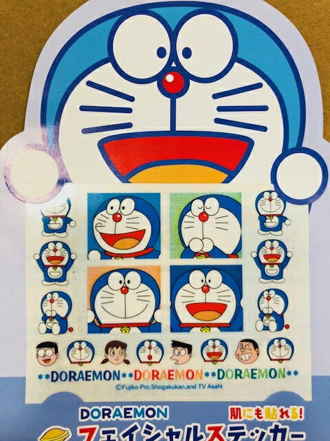【震撼精品百貨】Doraemon 哆啦A夢 Doraemon紋身貼紙-4格 震撼日式精品百貨