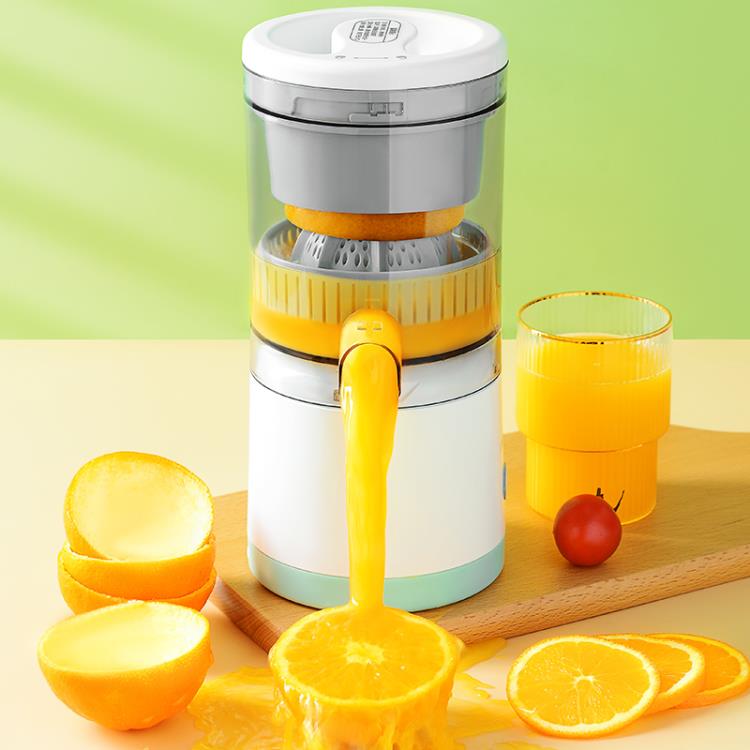 美之扣橙汁機自動橙子壓汁器榨汁器家用小型便攜式手動榨汁機神器