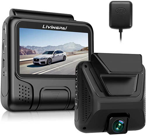 LivNGPAi【美國代購】4K行車記錄器 UHD 2880x2160P G傳感器WiFi GPS
