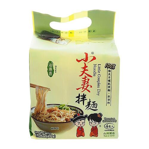 小夫妻Q麵 油蔥香乾拌麵(123gx4包入)『Marc Jacobs旗艦店』D825001