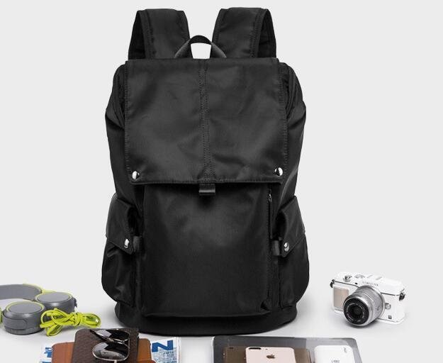 FINDSENSE品牌 韓國 新款 FIN韓國出品 包款 時尚 男士雙肩包 簡約 背包 大容量旅行 潮流