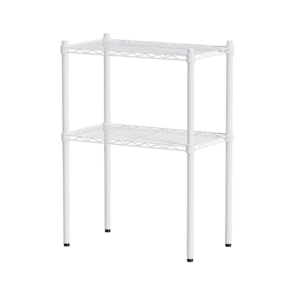 收納架/置物架/鐵架 輕型 60x45x90cm二層烤漆白波浪架 dayneeds 1