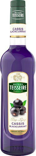 Teisseire 糖漿果露-黑醋栗風味 Blackcurrant 法國頂級天然糖漿 1000ml-【良鎂咖啡精品館】