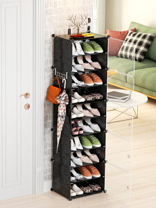 鞋架子家用門口防灰塵新款簡單實用宿舍小型封閉透明新型鞋柜