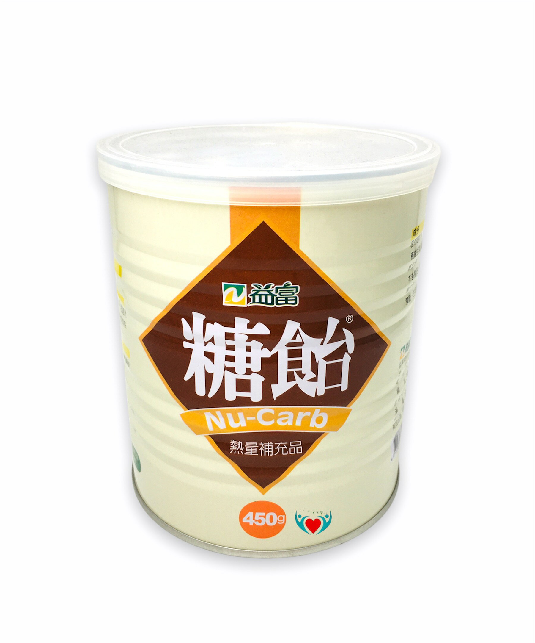 益富 糖飴 熱量補充品 450g/罐