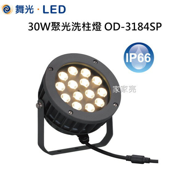 (A Light) 舞光 LED 聚光洗柱燈 30W 黃光 15度光束角 3000K 30瓦 洗柱燈 外柱燈 OD-3184SP