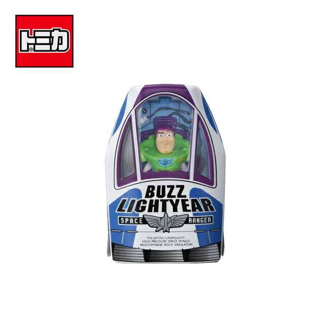 【日本正版】TOMICA 騎乘系列 TS-03 巴斯光年 x 太空船 玩具總動員4 皮克斯 多美小汽車 - 134091