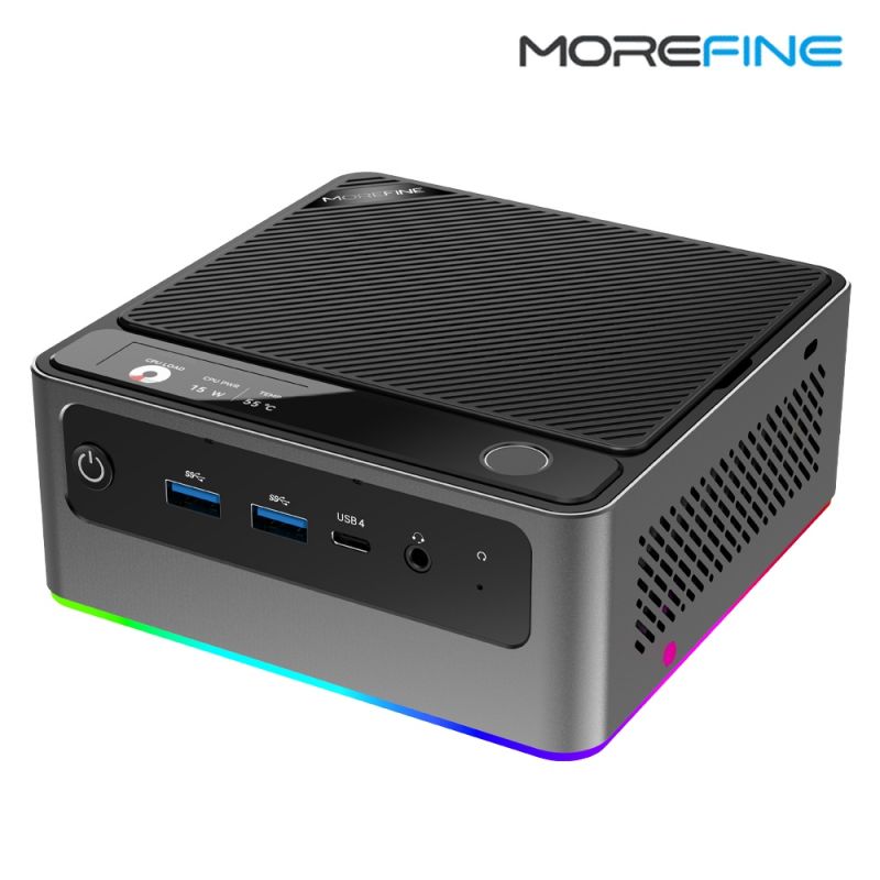 MOREFINE S700 迷你電腦(Intel Ultra 7 155H) 系列 迷你主機 高效能 小主機 小桌機 支援外接獨顯 四螢幕輸出 WIN11