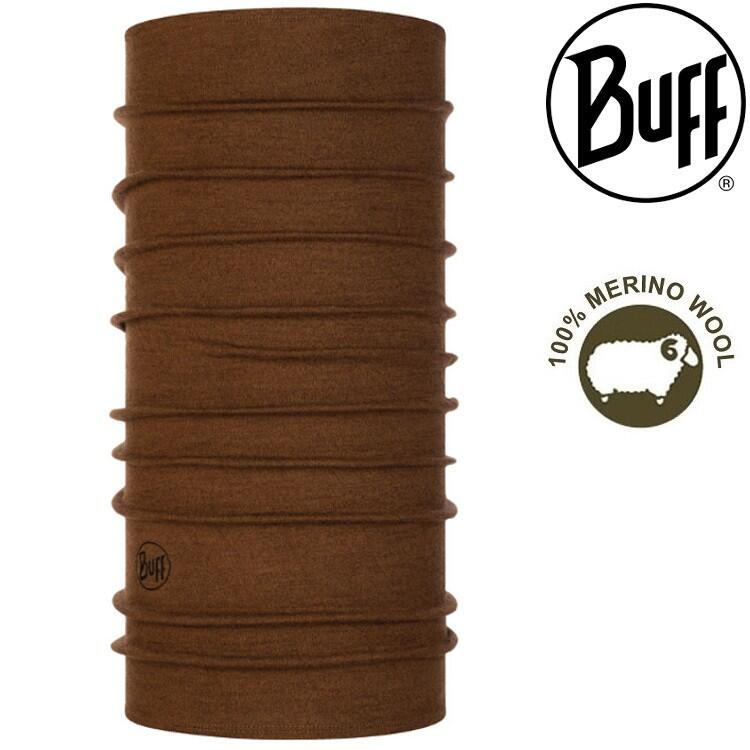 Buff 保暖織色-美麗諾羊毛頭巾 113022-859 溫暖棕
