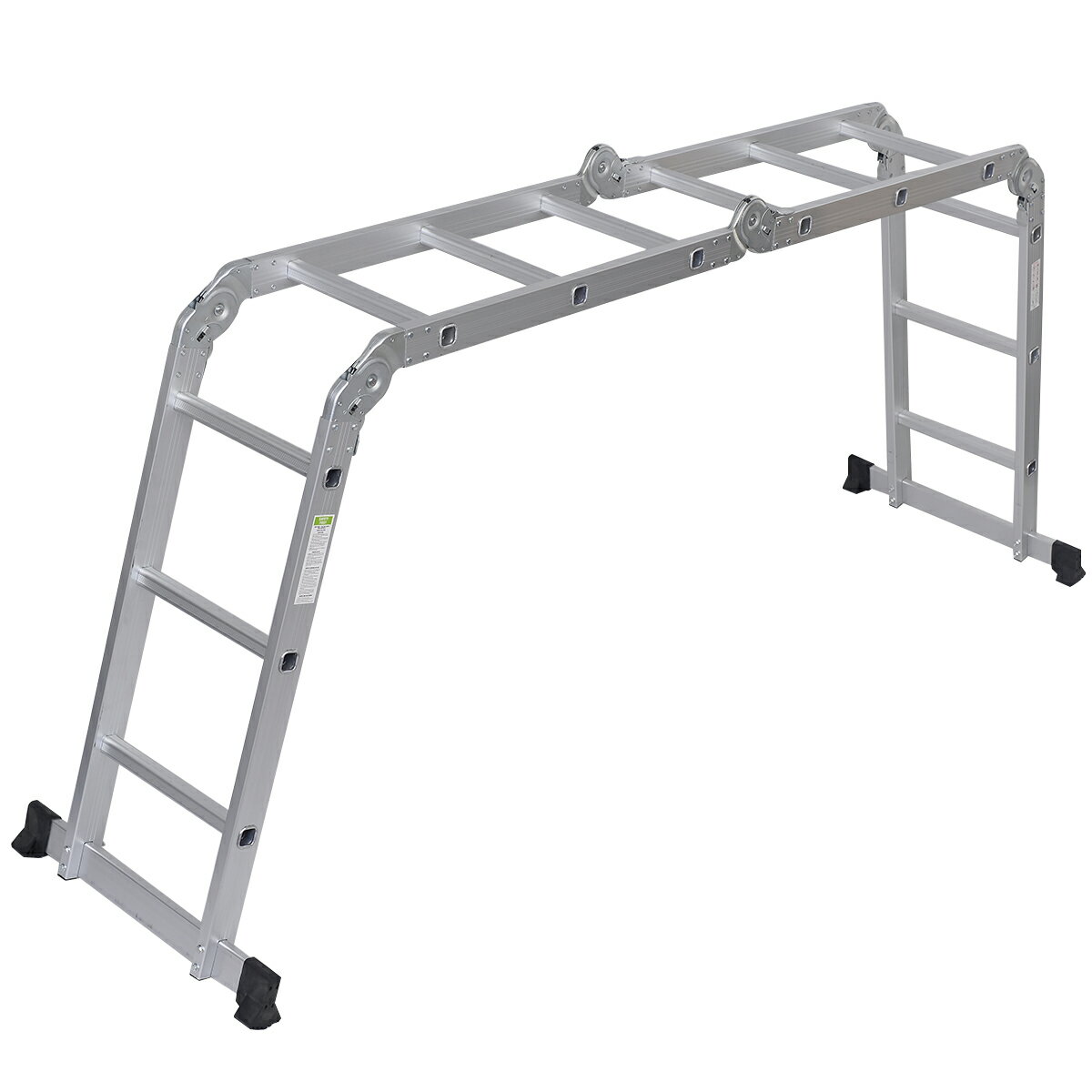 Costway: 12.5FT EN131 330LB Multi Purpose Step Platform Aluminum ...