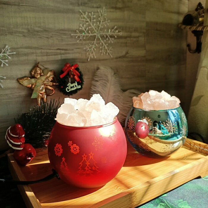 🎄鹽燈小晶球-~ 聖誕禮物 耶誕禮物 入厝禮物 畢業禮物 尾牙禮品 交換禮物 生日禮物 特色禮物 風水擺件