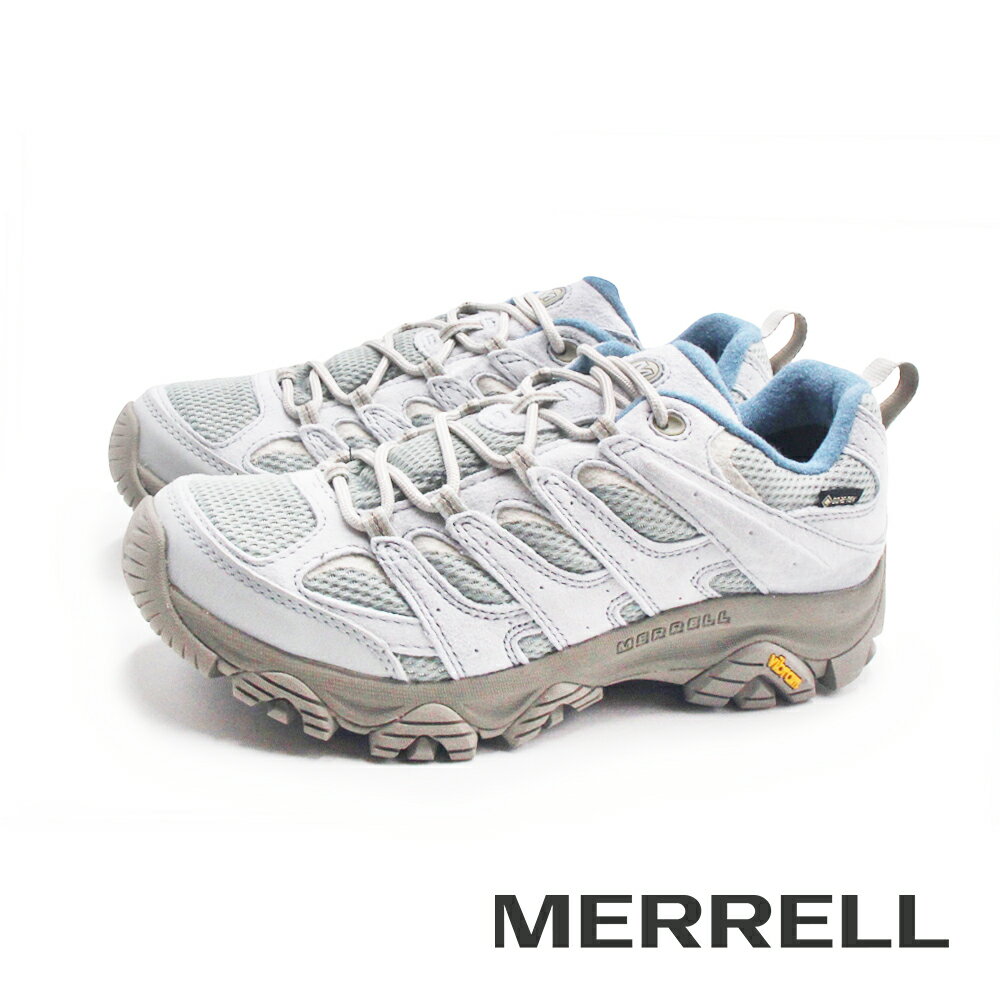MERRELL(男)MOAB 3 GORE-TEX防水登山健行鞋 男鞋-水洗藍色