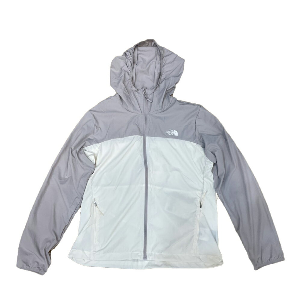 【The North Face 女 防曬外套 AP《 沙丘白/月光灰》】8CJZ/登山/薄外套/抗UV/防風 1