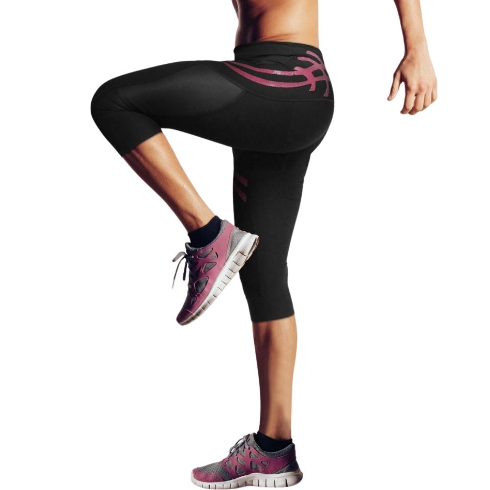 肌穩貼紮運動壓縮七分褲(骨盆/髖關節與大腿穩固)-女-1件 【BodyVine巴迪蔓】CT-17400/CT-17405 1