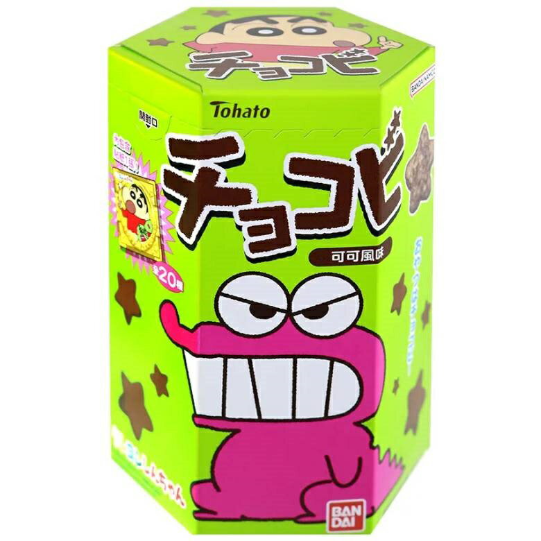 BANDAI 萬代 蠟筆小新巧克比可可風味餅乾(25g) [大買家]