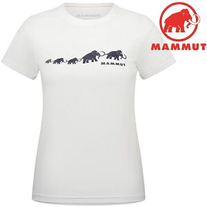 Mammut 長毛象 QD Logo Print T-Shirt AF Women 女款 亞版快乾短袖T恤 1017-02022 00473 白 PRT3