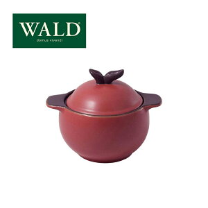 義大利Wald陶鍋-蘋果造型小鍋(梅粉色)