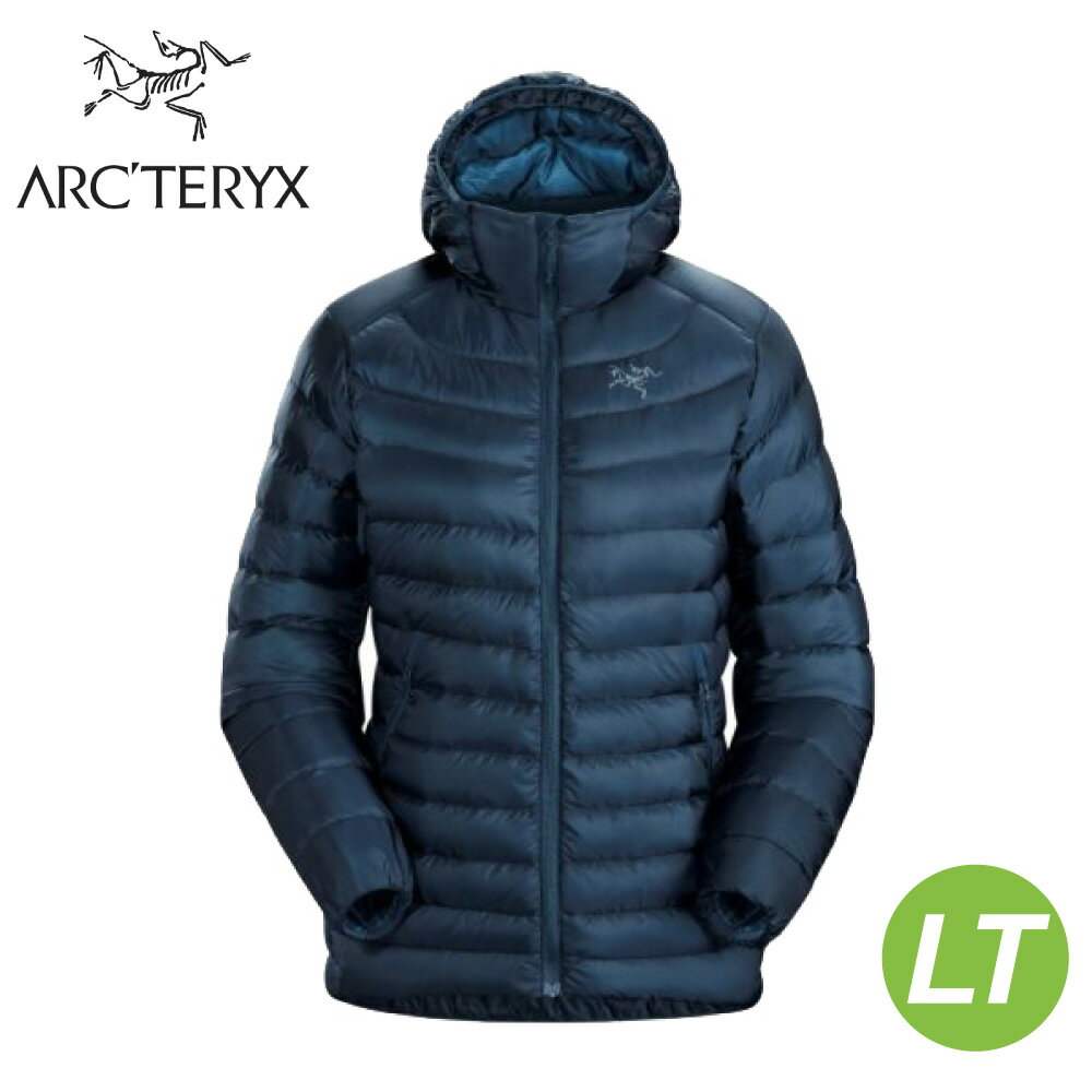 【ARC'TERYX 始祖鳥 女 Cerium LT羽絨外套《縮時藍》】29906TE/羽絨衣/保暖外套/連帽外套