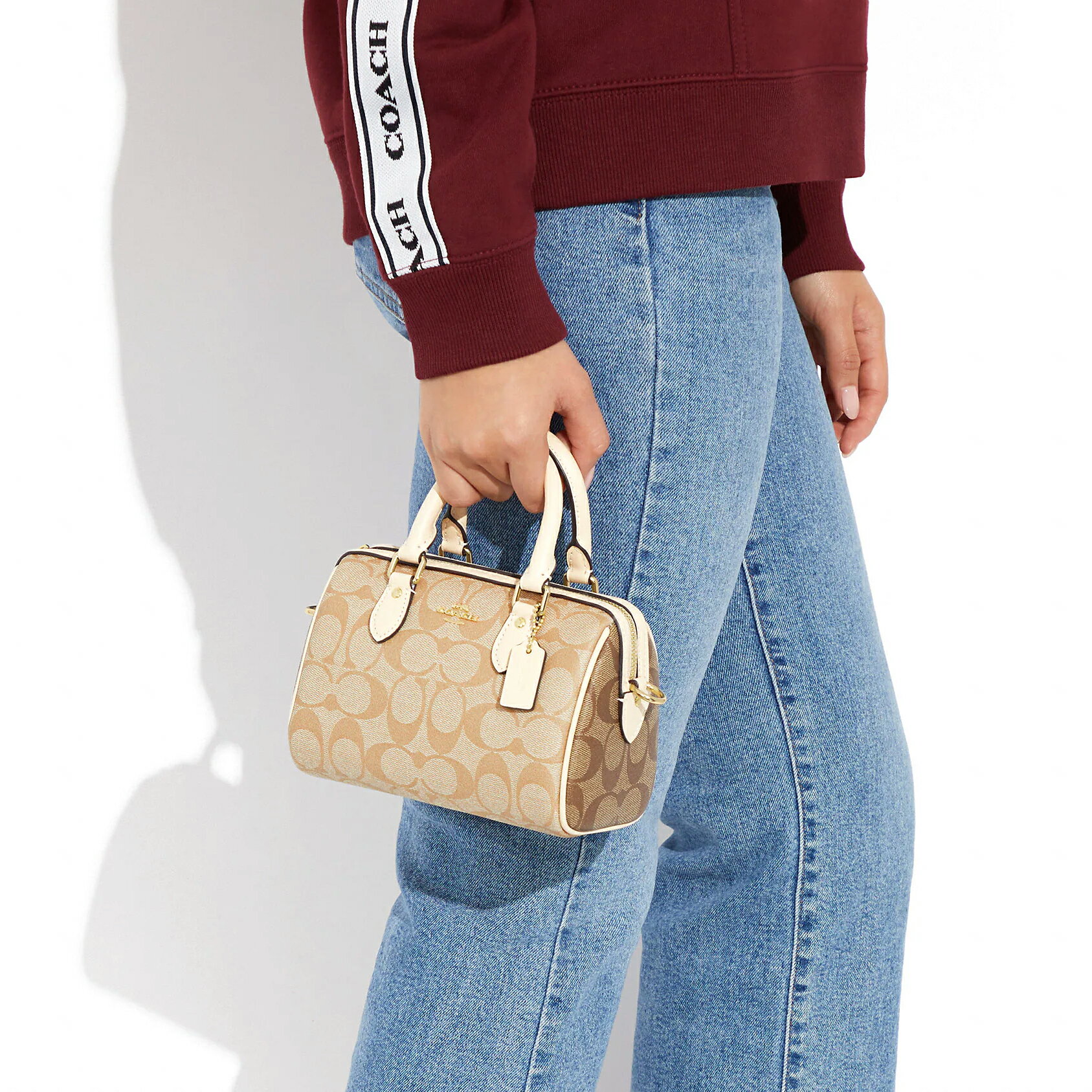 COACH  Rowan18/Lacey18 迷你波士頓枕頭包 CH160/CH370/CH469/CS183(預購)~【 購物節優惠 ★ 菲尼斯 國際精品 3折起 】  女神手袋 9