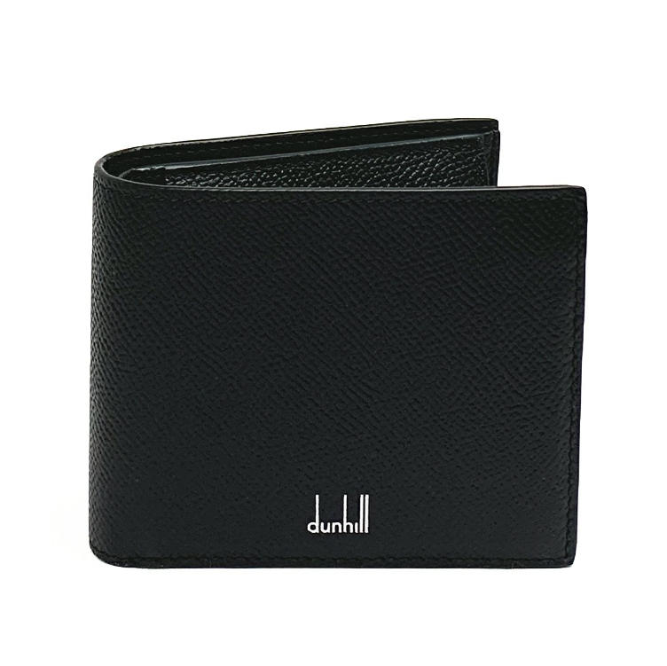 經典★Dunhill 男士雙折防刮皮夾