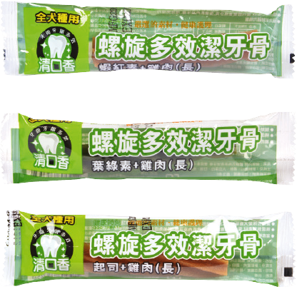健康時刻 - 全犬種無穀螺旋多效潔牙骨 9公分單包裝