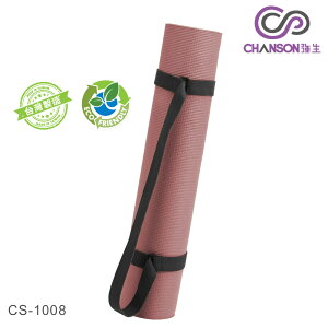 (強生CHANSON) CS-1008 ECO瑜珈運動墊 (粉色)
