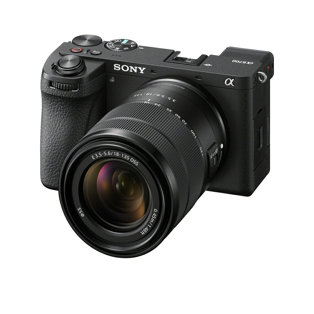 【SONY 索尼】 ILCE-6700M 數位相機+SEL18135 變焦鏡組