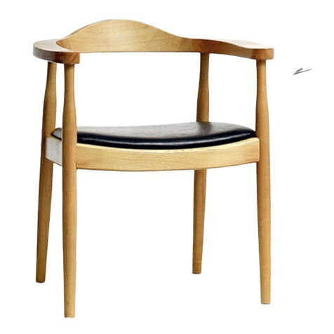 《Chair Empire》CH005復刻版THE CHAIR/復刻版/肯尼迪椅/實木扶手牛角椅/實木扶手椅/實木休閒椅