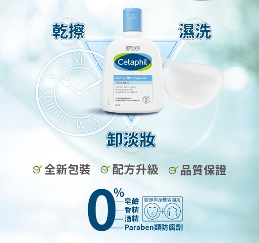 【Cetaphil 舒特膚】溫和潔膚乳 591毫升/250毫升 3