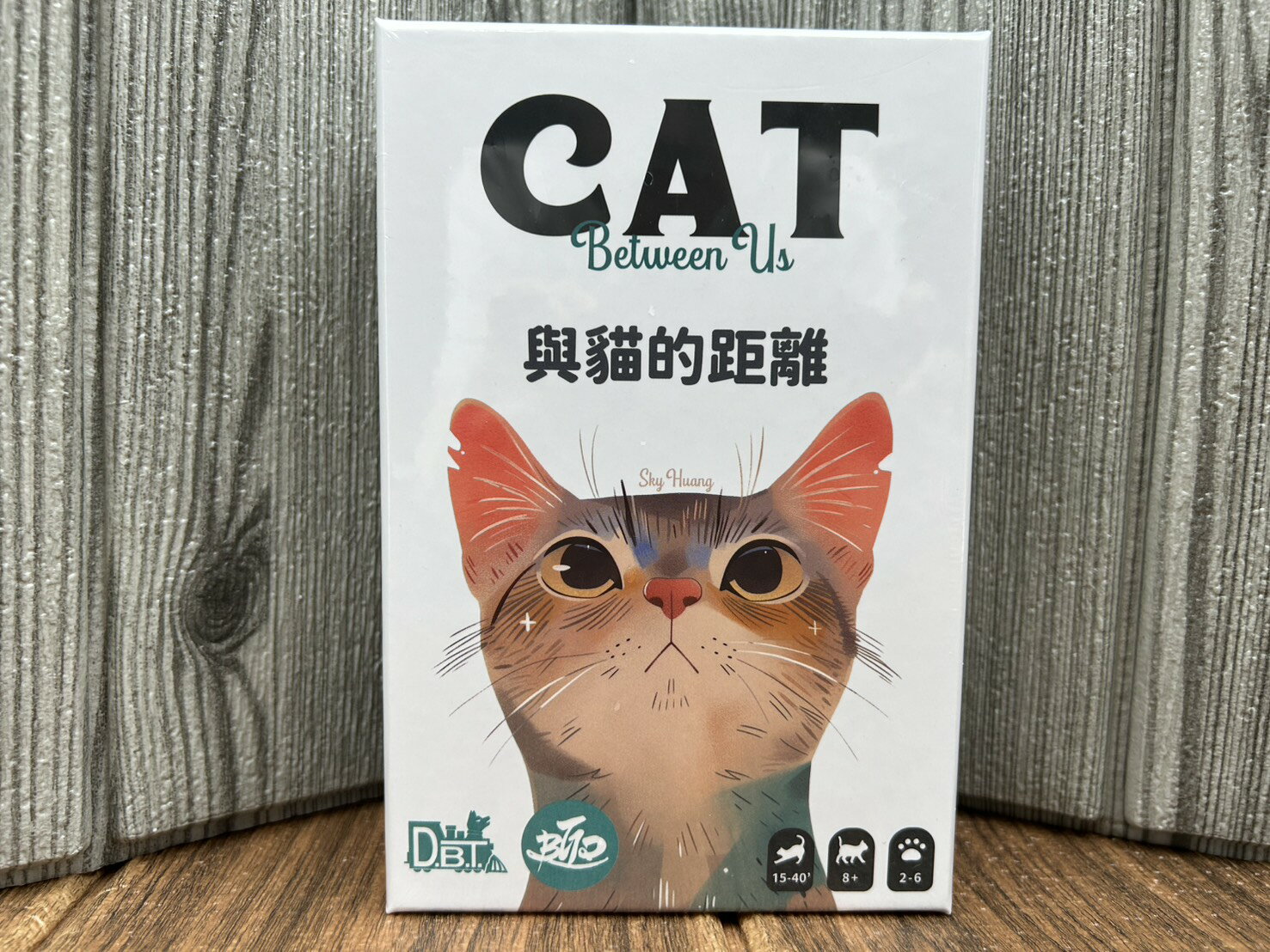 【桌遊侍】與貓的距離《免運.再送充足牌套》正版實體店面快速出貨 派對遊戲.手牌管理.家庭遊戲.貓咪遊戲.貓的距離.cat 0