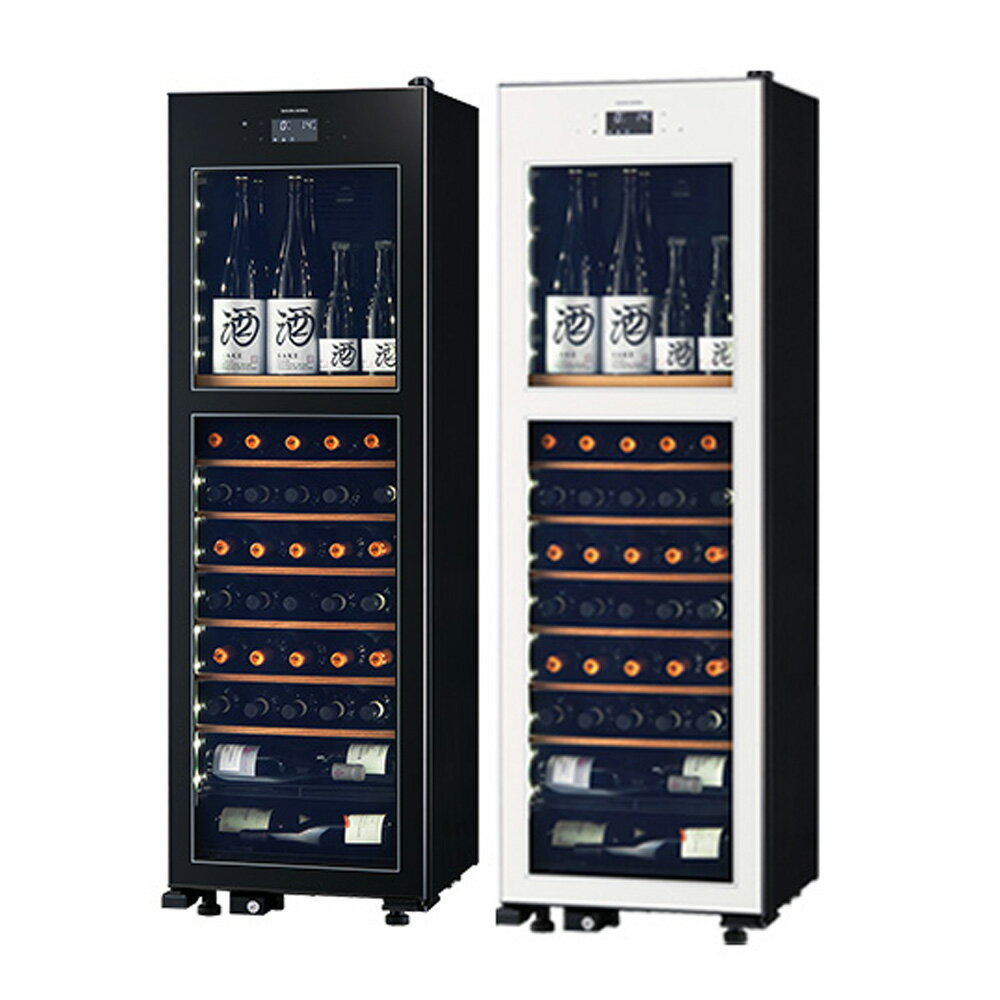 Sakura Works -2℃ 雙溫酒櫃 黑色/白色 /台 LX63 贈 琺瑯鑄鐵鍋【領券滿額再折千12/31止】【領券滿額再折千12/31止】