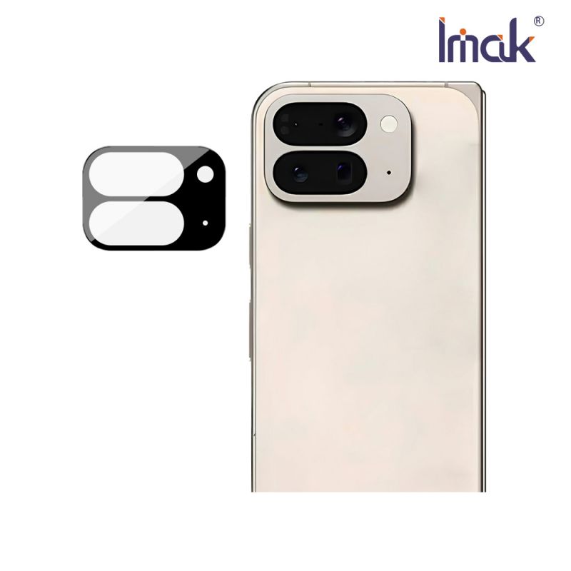Imak 艾美克 Google Pixel 10 Pro Fold 鏡頭玻璃貼(一體式)(曜黑版) 奈米吸附 鏡頭貼 鏡頭保護貼 鏡頭膜