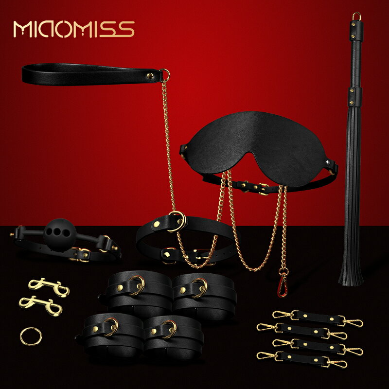 【情趣用品 超值好物】MIAOMISS性道具捆綁套裝手腳拷分腿器調教情趣女sm用品