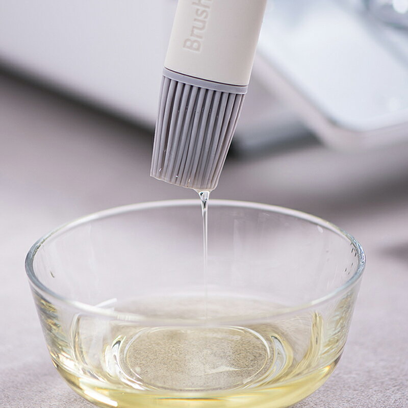 硅膠油刷耐高溫一體式食品級燒烤刷子廚房小油刷電餅鐺烙餅刷油刷 2